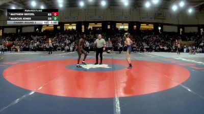 120-2A/1A Champ. Round 1 - Matthew Beitzel, Northern-G vs Marcus Jones, Carver A&T