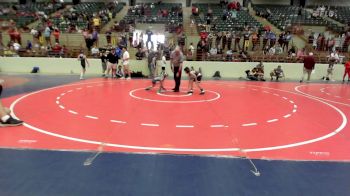 55 lbs Semifinal - Levi Kaufman, Roundtree Wrestling Academy vs Caleb Sumrall, The Grind Wrestling Club