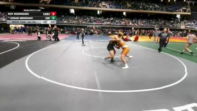 5A 190 lbs Cons. Round 1 - Josiah Medrano, Lubbock vs Roy Rodriguez, Beeville Jones