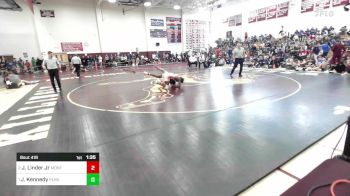 138 lbs Final - James Linder Jr, Montville vs Joseph Kennedy, Plainville