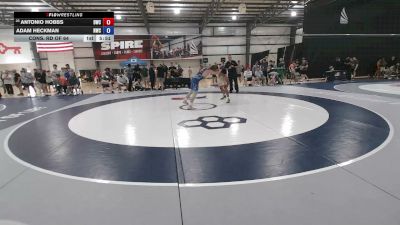 65 kg Cons. Rd Of 64 - Antonio Hobbs, Dragon Wrestling Club vs Adam Heckman, Navy Wrestling Club