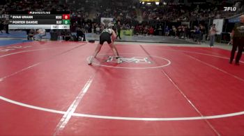 157 lbs Cons. Round 5 - Porter Dansie, Blackfoot vs Evan Urann, Mead