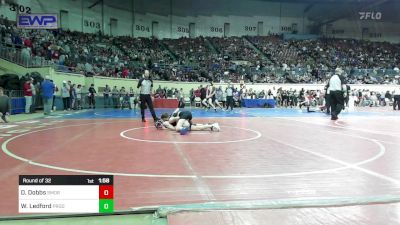 88 lbs Round Of 32 - Drake Dobbs, Southmoore SaberCats Wrestling vs Wyatt Ledford, Prodigy Elite Wrestling