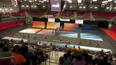 Undaunted "IO" at 2025 WGI Guard Southwest Power Regional