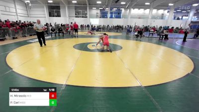 124 lbs Round Of 32 - Hayden Mirasolo, Red Roots WC vs Parker Carl, Middlebury VT