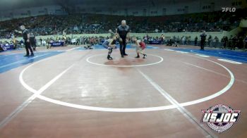 60 lbs Round Of 16 - Beau Corby, Elgin Wrestling vs Ryker Moak, Choctaw Ironman Youth Wrestling