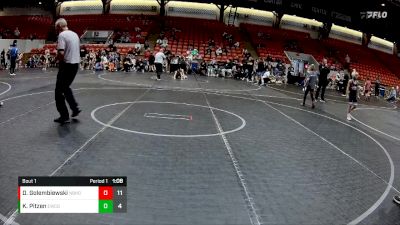 60 lbs Finals (2 Team) - Dominic Golembiewski, Neighborhood vs Kolby Pitzen, Empyre WC Gold