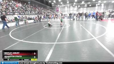 53 lbs Cons. Round 3 - Bentley Asbury, St. Maries WC vs Remington Stintzi, Viper WC