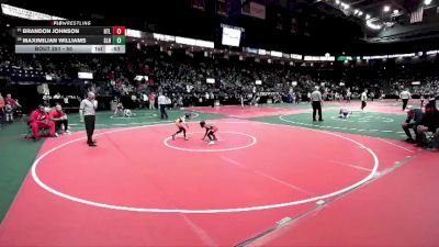 50 lbs Cons. Round 1 - Maximilian Williams, SLN1 vs Brandon Johnson, RTLA