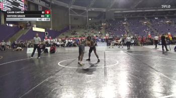 141 lbs Semis (4 Team) - Khyvon Grace, West Liberty vs Caleb Carter, Maryville