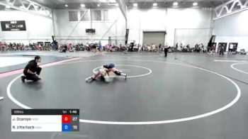 106 lbs Semifinal - Julianna Ocampo, WOW North vs Reanah Utterback, Midwest Black Mambas Team 1