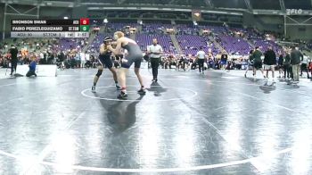 184 lbs Semis (4 Team) - Fabio Perezleguizamo, St. Thomas University vs Bronson Swan, Arizona Christian University