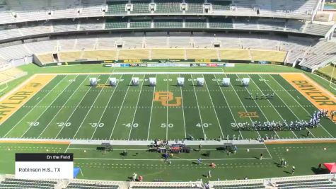 Robinson H.S., TX at 2019 BOA Waco Regional Championship, pres. by Yamaha
