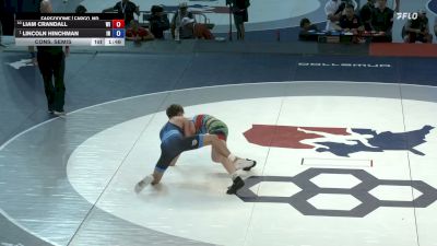 150 lbs Cons. Semis - Liam Crandall, Wisconsin vs Lincoln Hinchman, Indiana