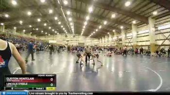 100 lbs Champ Round 1 (16 Team) - Clayton Montclair, Team Montana vs Lincoln Steele, Idaho 1