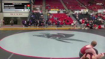 165 lbs Cons. Round 5 - Gage Murphy, SIU Edwardsville vs Logan Farnell, Indianapolis