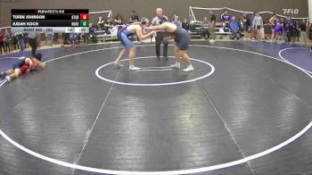 285 lbs Cons. Round 2 - Judah Koch, Rogers vs Torin Johnson, Battle Ground