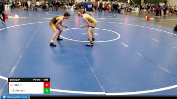 117-124 lbs Quarterfinal - Seth Hlavac, Aquinas Catholic vs Logan Topp, Johnson County Central