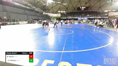 2A 285 lbs Champ. Round 1 - Anthony Ramos, Grandview vs Nathan Nellis, Fort Vancouver