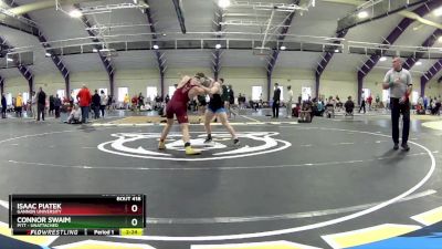 149 lbs Cons. Round 6 - Connor Swaim, Pitt - Unattached vs Isaac Piatek, Gannon University