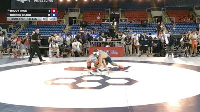 138 lbs Cons. Rd Of 16 - Brody Page, Illinois vs Hudson Bragg, Colorado