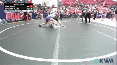 160 lbs Rr Rnd 2 - Ridge Nuttle, Woodland Wrestling Club vs Bethenigh Clark, Buck Pride Wrestling