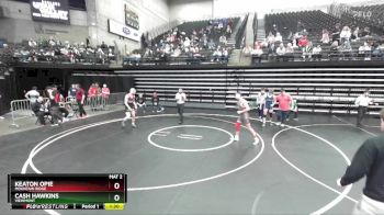 153 lbs Champ. Round 3 - Cash Hawkins, Viewmont vs Keaton Opie, Mountain Ridge