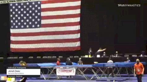 Jonah Seay - Individual Trampoline, Dynamic Gymnastics - 2021 USA Gymnastics Championships