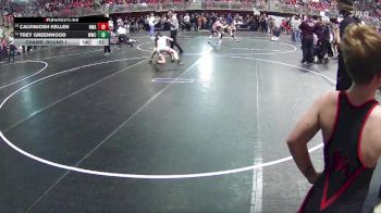 105 lbs Champ. Round 1 - CalvinJosh Kellen, Nebraska Wrestling Academy vs Trey Greenwood, Wrestling With Character