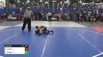 65 lbs Round Of 16 - Uryah Wright, Alber Athlectics vs Tanner Affolter, Odessa Wrestling