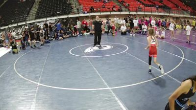 70 lbs Isabelle Harvey, Idaho 14U Girls vs Janessa Canales, California 14U Girls