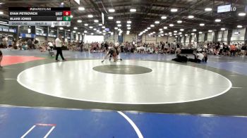 160 lbs Rr Rnd 1 - Evan Petrovich, Quest School Of Wrestling Gold vs Blake Jones, Team Shutt Emperor Penguin