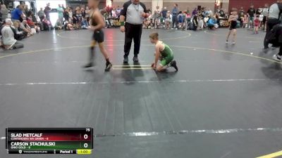 75 lbs Finals (2 Team) - Carson Stachulski, Ohio Gold vs Slad Metcalf, Contenders WA Green