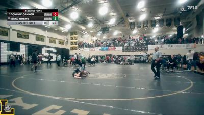 144 lbs Cons. Round 1 - ISAAC ROEWE, Lindbergh vs Dominic Cannon, STEAM Academy At McCluer South-Berkeley