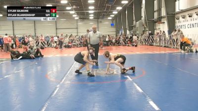 76 lbs Round 5 (3pm Friday) - Cyler Gilmore, Florida Elite vs Dylan Blankenship, VA. Patriots
