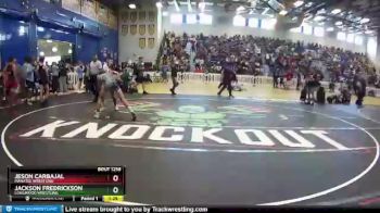 126 lbs Champ. Round 2 - Jackson Fredrickson, Longwood Wrestling vs Jeson Carbajal, Manatee Wrestling