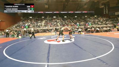 2A-190 lbs Champ. Round 1 - Logan Jensen, Wind River vs Easton Albins, Kemmerer