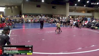 35+40 Semifinal - Weston Owens, Bay County Elite Wrestling vs Nicholas Steiner, Niceville Wrestling Academy