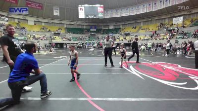 55 lbs Round Of 16 - Greyson Walling, Springdale Youth Wrestling Club vs August Dyson, Conway Wrestling Club