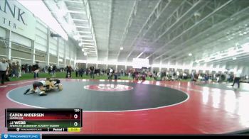 120 lbs Cons. Round 2 - Caden Andersen, Hurricane vs JJ Webb, American Leadership Academy Gilbert
