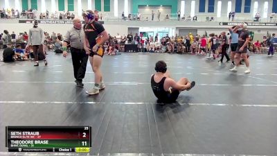 175 lbs Round 3 (4 Team) - Seth Straub, Bronco Elite WC vs Theodore Brase, BHWC Duval