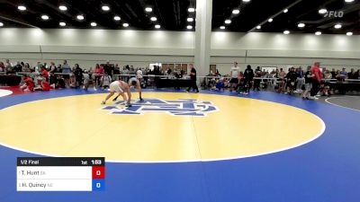 120 lbs 1/2 Final - Tanner Hunt, Georgia vs Holton Quincy, North Carolina