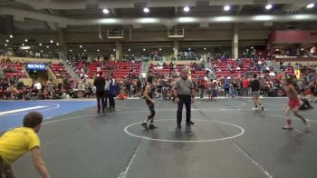 79 lbs Champ. Round 1 - Jackson Dunkle, Excelsior Springs Youth Wrestl vs Brantley Batchelor, Wellington Youth Wrestling