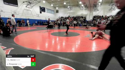 190 lbs Consi Of 16 #1 - Lexington Doran, Murry Bergtraum-PSAL vs Jesse Pimpsner, McKee-Staten Island Tech-PSAL