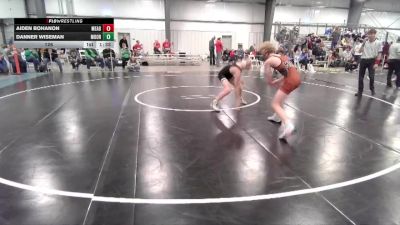 126 lbs Round 4 (16 Team) - Aiden Bohanon, Mead vs Danner Wiseman, Moorcroft