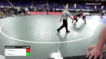 220 lbs Consi Of 16 #1 - Nehemias Pettway, Fairfield Warde vs Aiden Owens, Winnacunnet