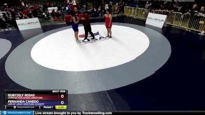 225 lbs Quarterfinal - Rubyzely Rosas, Atwater High School Wrestling vs Fernanda Canedo, Lion Of Judah Wrestling Academy