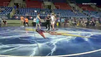 100 lbs Consi Of 16 #2 - Glade Harman, Utah vs Koy Orr, Idaho