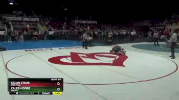 160 lbs Quarterfinal - Calan Staub, Cape Fear vs Caleb Moore, Bandys