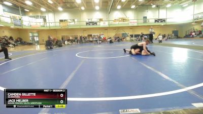 105-110 lbs Cons. Round 1 - Jace Melber, Dover Pirates Youth Wrestling vs Camden Gillette, Gladiators